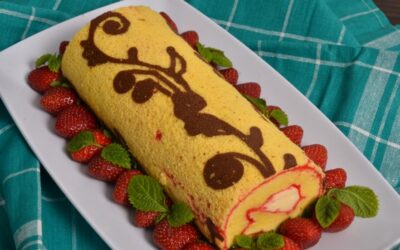 CHOCOLATE BATIK ROLL CAKE